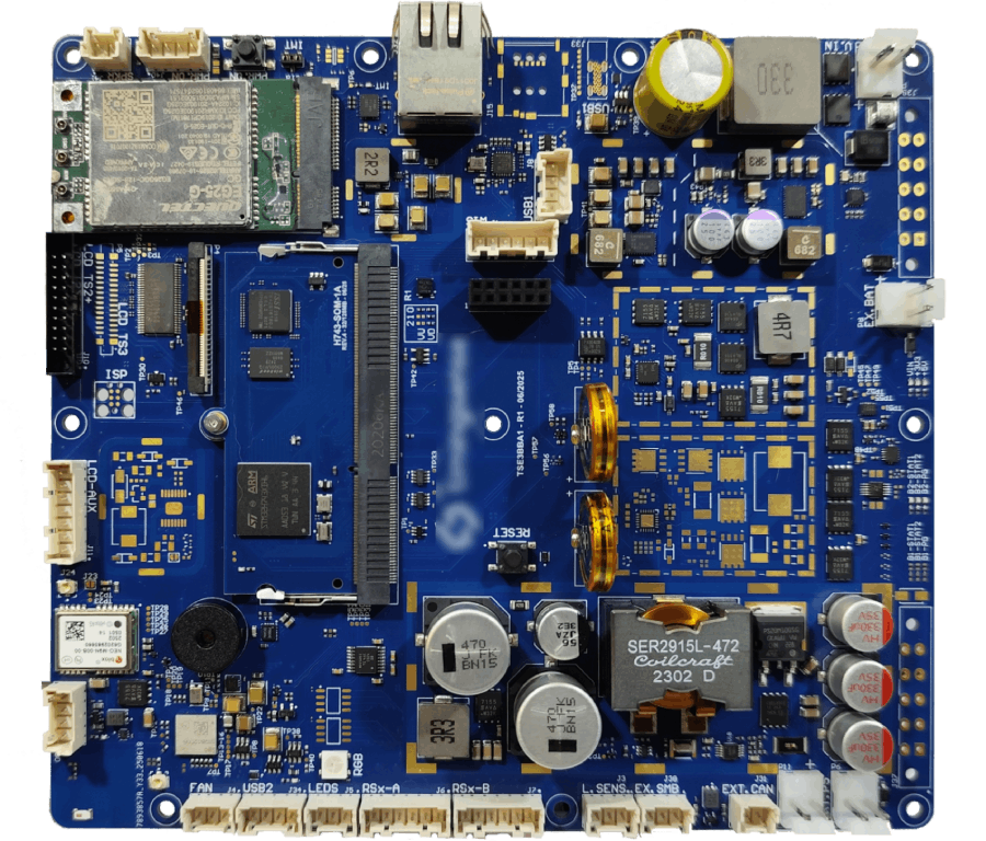 Placa de monitorización ambiental basada en STM32H7